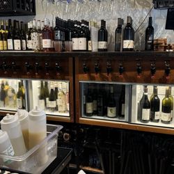 Wine on tap, from the bottle