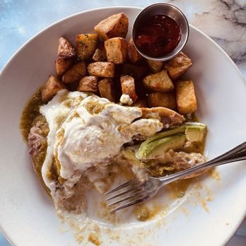Jimmy B's - Huevos Rancheros -  very good - Cocktail Bars Near Me - Palm Springs, California
