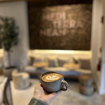 NU Real Food - Cappuccino - Mediterranean Near Me - Miami, Florida NU Real Food - Cappuccino - Mediterranean Near Me - Miami, Florida