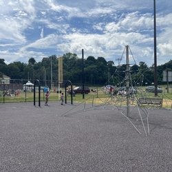 Cristoforo Colombo Park - More playground and the spacious field in the background