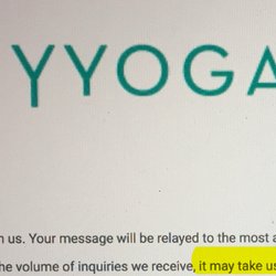 YYOGA Kitsilano - Up to 7 business days...