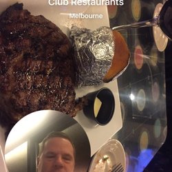 Coopers Hawk Golf Course - Ribeye and sweet potato