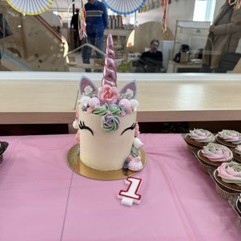 Flourish Baking Company - Unicorn "smash" cake - Bakeries Near Me - Scarsdale, New York Flourish Baking Company - Unicorn "smash" cake - Bakeries Near Me - Scarsdale, New York