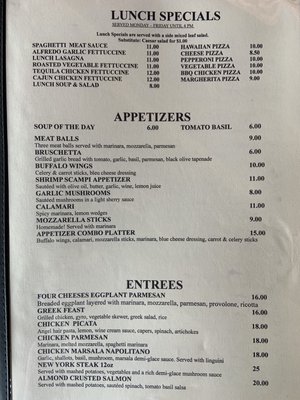 Menu photo 5 D'Lish Chula Vista, CA