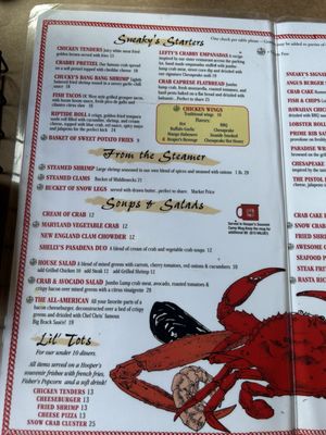 Menu photo 2 Sneaky Pete's Ocean City, MD