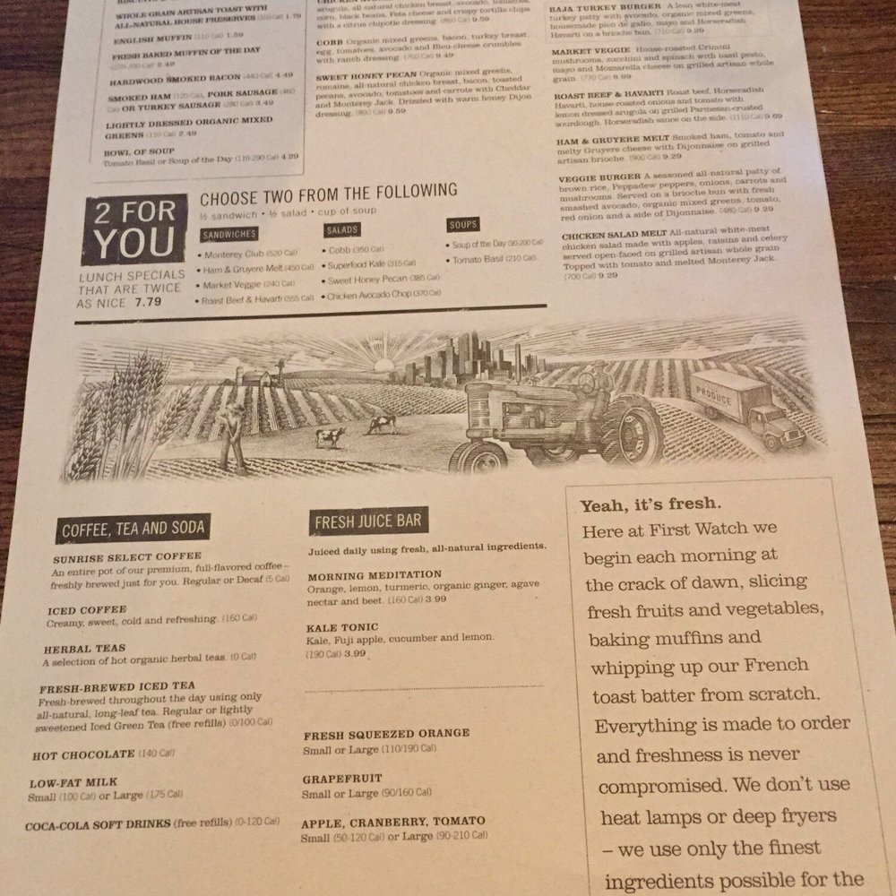 First Watch - Breakfast & Brunch Near Me - Phoenix, Arizona First Watch - Breakfast & Brunch Near Me - Phoenix, Arizona