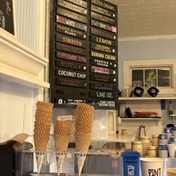 Inside list of flavors.
