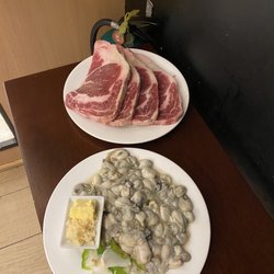 Kimpura - Rib Eye Steak and Oyters