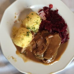 Restauracja Biała - Karkówka w zestawie obiadowym