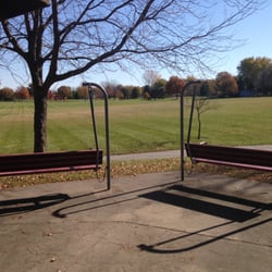 Crestbruck Park - Swinging Benches