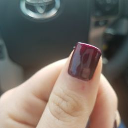 Square nail shape