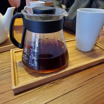Sharp Specialty Coffee - Single origin coffee and loose leaf tea service. The tea made 4 full cups! - Coffee & Tea Near Me - Los Angeles, California Sharp Specialty Coffee - Single origin coffee and loose leaf tea service. The tea made 4 full cups! - Coffee & Tea Near Me - Los Angeles, California