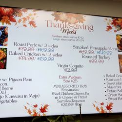 Key Food Supermarket - Thanksgiving Menu Options (2026)