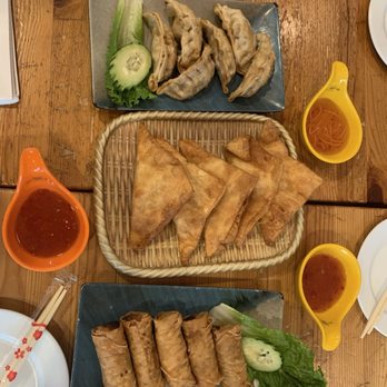 The Noodle Vietnamese Cuisine - Pot stickers, crab cheese wontons, egg rolls - Vietnamese Near Me - Chicago, Illinois