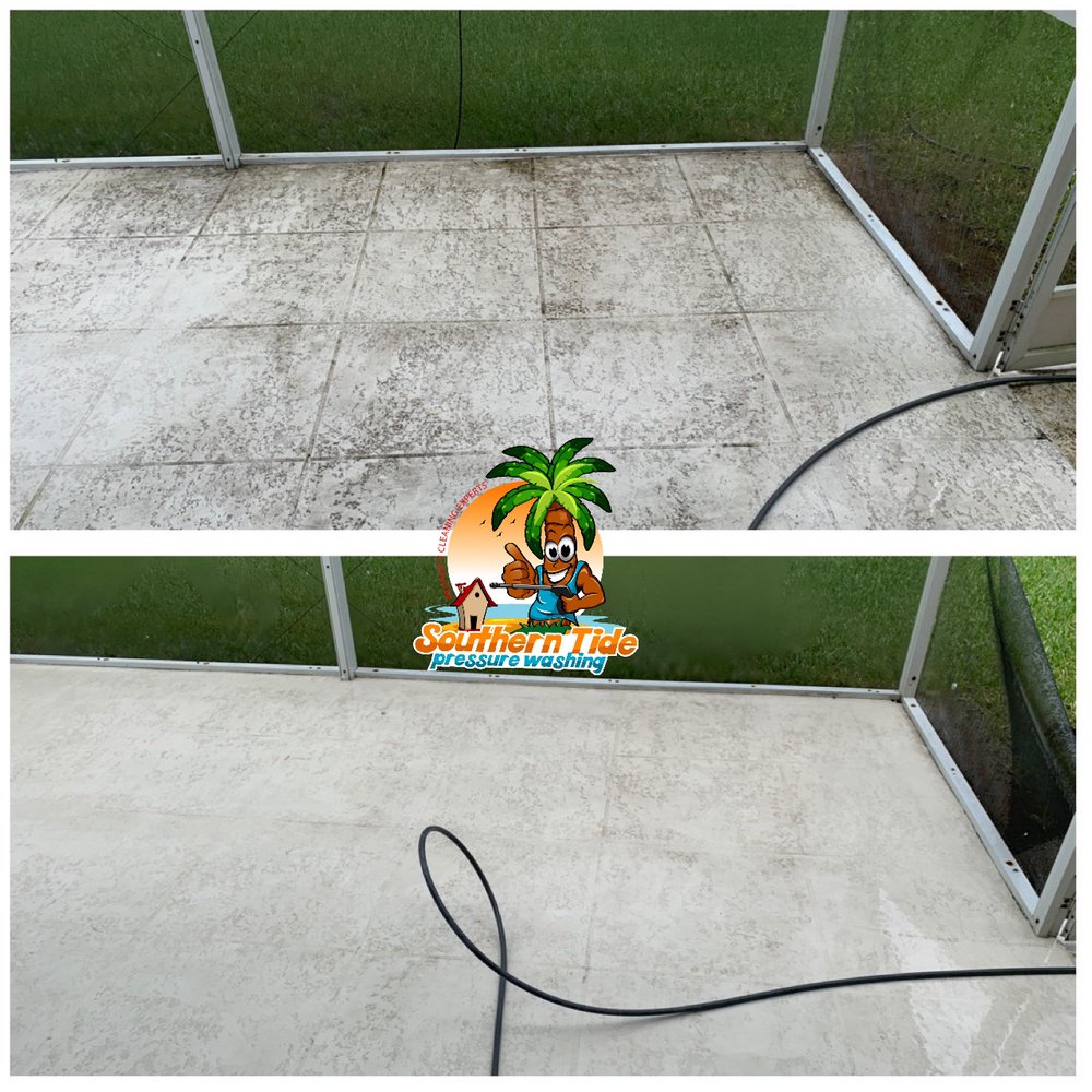 Slide of Southern Tide Pressure Washing Services