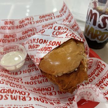Crimson Coward - Chicken sandwich - Chicken Wings Near Me - Frisco, Texas