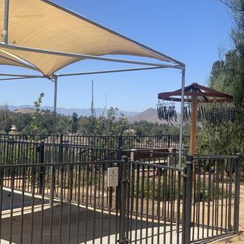 Mary S Roberts Pet Adoption Center - Outdoor meet and greet area - Animal Shelters Near Me - Riverside, California