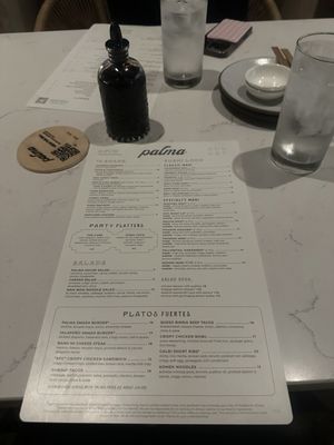 Menu photo 1 Palma Dallas, TX Menu photo 1 Palma Dallas, TX