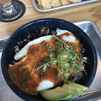 Lonesome Rose - Logan Square - Breakfast bowl with avocado added - Bars Near Me - Chicago, Illinois