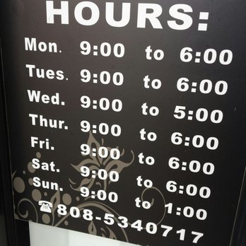 Jon Ren Salon - Hours of operation - Hair Salons Near Me - Honolulu, Hawaii