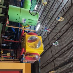 The Funnery Play Park and Cafe - Lots of climbing options, ball pit slides, ride ons and a toddler area