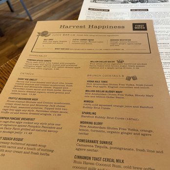 First Watch - Breakfast & Brunch Near Me - Sarasota, Florida First Watch - Breakfast & Brunch Near Me - Sarasota, Florida