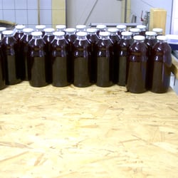 Lohnmosterei Konrad - Der Saftladen - Rote Beete-Apfel schmeckt auch warm sehr gut.