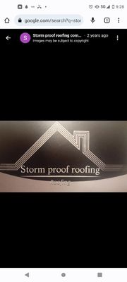 Stormproof Roofing Logo