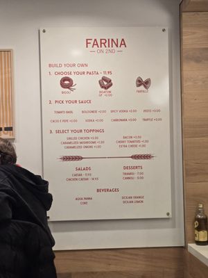 Farina on 2nd by null