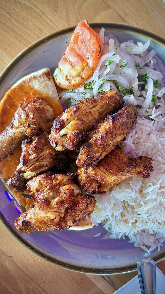 Food from Red Meze Downtown