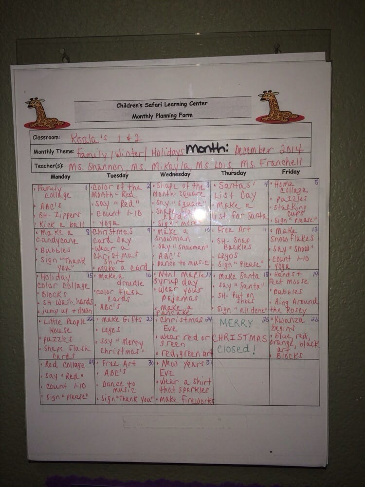 Children's Safari Learning Center - childcare center in Mesa, AZ