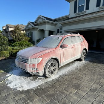 Bubble Studs Detailing - In the process Exterior Detailing with Spray Foam Wash! Mobile detailing in Valrico! - Auto Detailing Near Me - Plant City, Florida Bubble Studs Detailing - In the process Exterior Detailing with Spray Foam Wash! Mobile detailing in Valrico! - Auto Detailing Near Me - Plant City, Florida