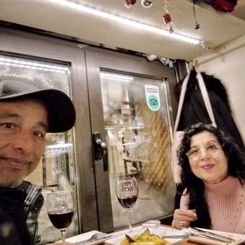El Sur - Wife and I enjoying the ambiance and great food. - Tapas Bars Near Me - Madrid, M El Sur - Wife and I enjoying the ambiance and great food. - Tapas Bars Near Me - Madrid, M