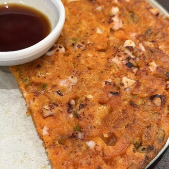 HwangBooJa - Octopus Kimchi Pancake - Korean Near Me - Centreville, Virginia HwangBooJa - Octopus Kimchi Pancake - Korean Near Me - Centreville, Virginia