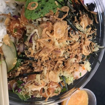 Poke Fresh - large Poke Bowl with 4 protein - Poke Near Me - Alpharetta, Georgia Poke Fresh - large Poke Bowl with 4 protein - Poke Near Me - Alpharetta, Georgia