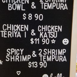 Daily special board Daily special board