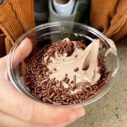 Fat Cow Creamery - Chocolate custard.