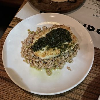 Barcelona Wine Bar - Seared Halibut - Spanish Near Me - Cambridge, Massachusetts