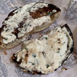 Burnt bagel (dark to them evidently doesn't mean the same as any toaster will give you when set to dark) Burnt bagel (dark to them evidently doesn't mean the same as any toaster will give you when set to dark)