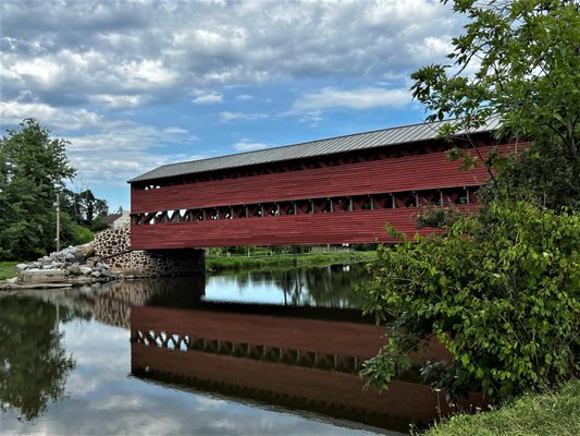 Historic Sachs Covered Bridge by null