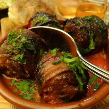Avec - Chicago - Avec: chorizo-stuffed medjool dates with smoked bacon and piquillo pepper-tomato sauce - A - Mediterranean Near Me - Chicago, Illinois Avec - Chicago - Avec: chorizo-stuffed medjool dates with smoked bacon and piquillo pepper-tomato sauce - A - Mediterranean Near Me - Chicago, Illinois