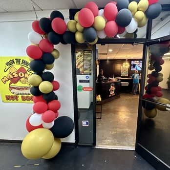 Mason's Hotdogs - Door to the restaurant (after you've climbed the stairs) - Fast Food Near Me - Berry Hill, Tennessee Mason's Hotdogs - Door to the restaurant (after you've climbed the stairs) - Fast Food Near Me - Berry Hill, Tennessee