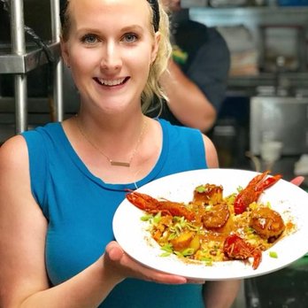 Neptune's Seafood Pub - Our server.  Great job!! - Seafood Near Me - North Beach, Maryland