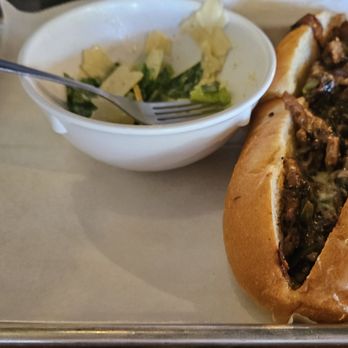 Barrel 17 - Philly Steak with Caesar Salad - New American Near Me - Virginia Beach, Virginia
