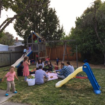 Wawasi Children's Center - Backyard party with some of the families! - Child Care & Day Care Near Me - Albany, California Wawasi Children's Center - Backyard party with some of the families! - Child Care & Day Care Near Me - Albany, California