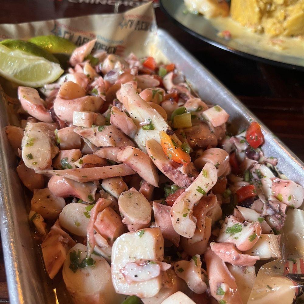 La Verguenza - Octopus Salad - Caribbean Near Me - San Juan, Puerto Rico La Verguenza - Octopus Salad - Caribbean Near Me - San Juan, Puerto Rico