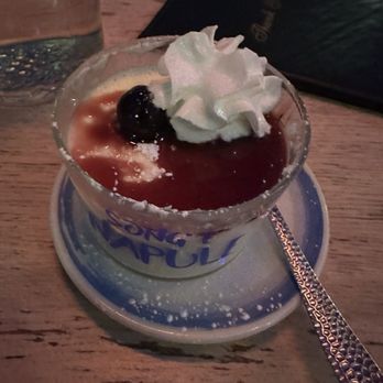 Song E Napule - Cherry Panna Cotta - Pizza Near Me - New York, New York Song E Napule - Cherry Panna Cotta - Pizza Near Me - New York, New York