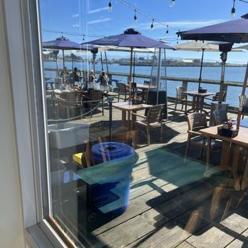 Sea Harvest - View from inside restaurant - Seafood Near Me - Moss Landing, California Sea Harvest - View from inside restaurant - Seafood Near Me - Moss Landing, California