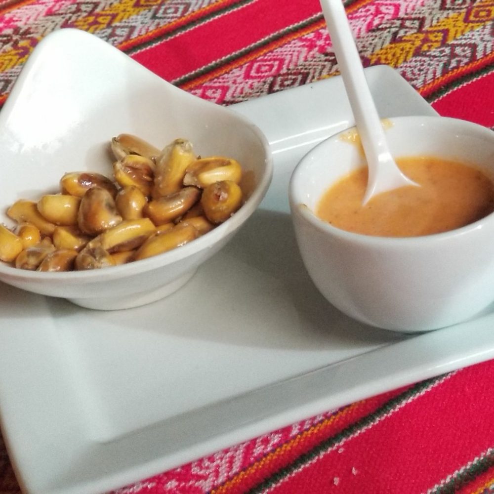 Lima Chicken - Something they gave us to snack on :) Cancha with aji - Peruvian Near Me - Rome, RM Lima Chicken - Something they gave us to snack on :) Cancha with aji - Peruvian Near Me - Rome, RM