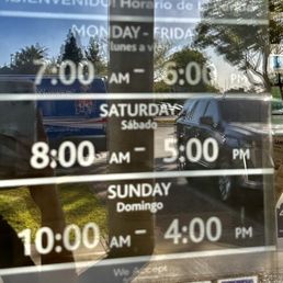 Please excuse the glare. Hours on Yelp are incorrect. These are the latest hours of operation. Please excuse the glare. Hours on Yelp are incorrect. These are the latest hours of operation.